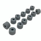 For Xerox® models: (Versant®) V80, V180, V2100, V3100, 
Duplex Tire Kit - (12 Tires for repairing the Rolls in the Duplex Upper Chute Assembly)