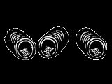 Nudger Sleeves (OEM 3 Pack - 544P21679) Xerox&reg; 1045, 1048 style