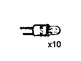 Control Console Indicator Lamps for Xerox&reg; 5018 style