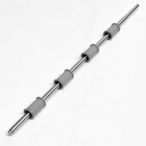 Inverter 2 Exit Roller (from Inverter 2 - 4 gray tires on shaft) (OEM 059K69341) for Xerox; 550/560/570, C60/C70, C9065/C9070