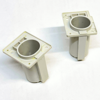 For Xerox Workcentre WC-7120, 7125, 7220, 7225 - DADF Document Feeder Hinge Receptacles (holders)