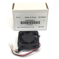 SBC PWB Heat Sink and Fan Assembly (OEM 107K02811, 107K02810) Xerox&reg; WC-7830-7855 