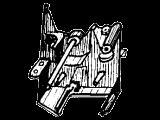 Bypass Clutch Bracket for Xerox&reg; XD105 etc. style