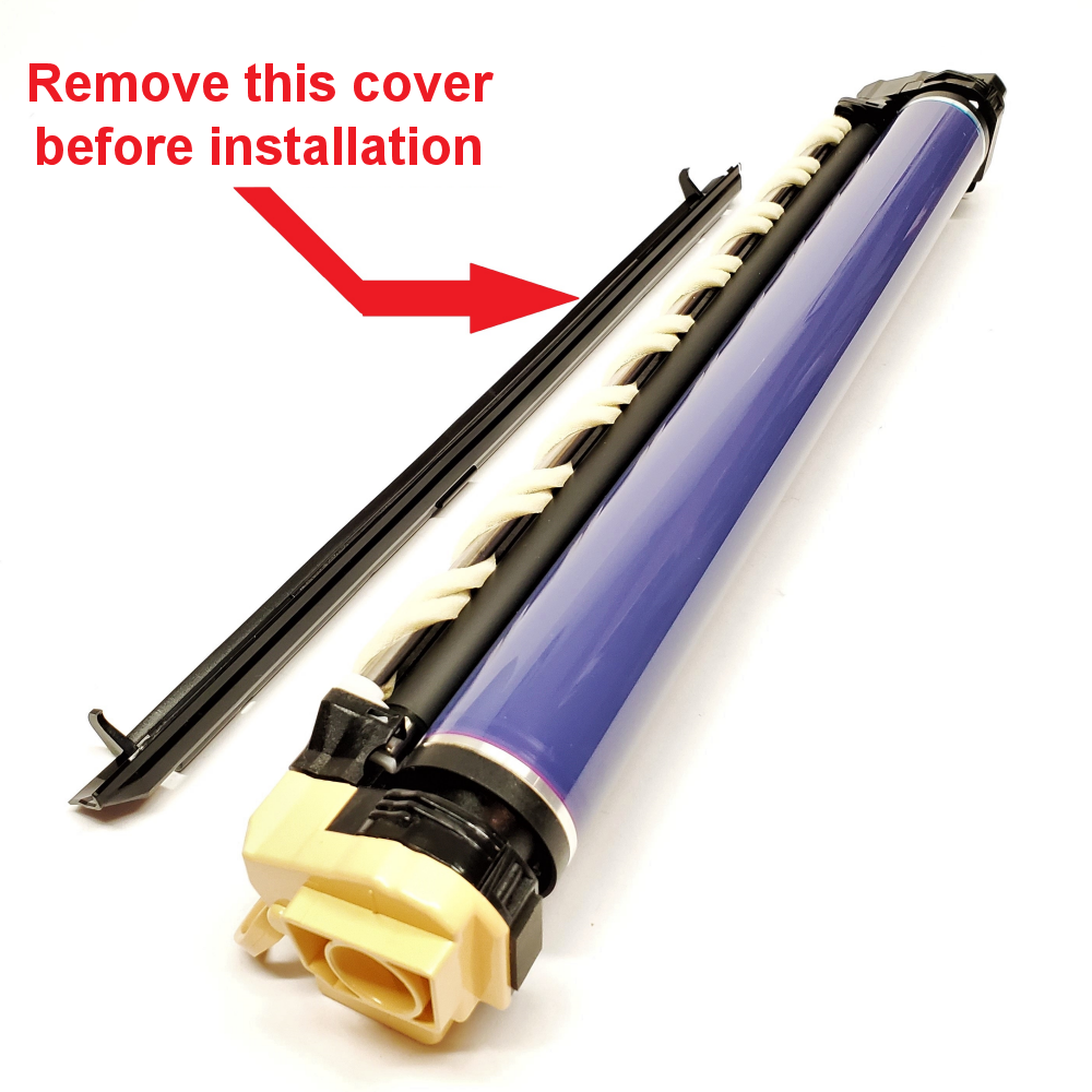 Always remove this shipping cover piece or big problems will happen.