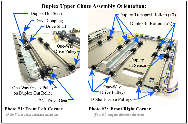 DCP700 Duplex Transport Rebuild Photo #1-2