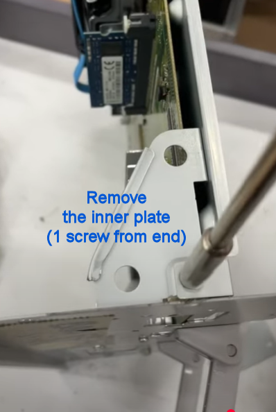 V80 SD Card Inner Plate removal